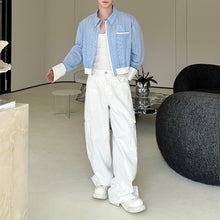 Load image into Gallery viewer, Striped Contrast Cropped Casual Shirt
