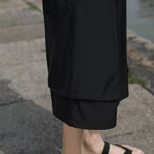 Load image into Gallery viewer, Large Pocket Ice Silk Quick-drying Drape Wide-leg Straight Pants
