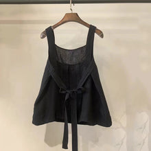 Load image into Gallery viewer, Retro Loose Casual Lace-Up Vest
