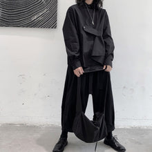 Load image into Gallery viewer, Loose Asymmetrical Button Shirt
