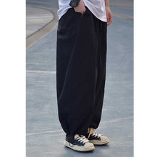 Load image into Gallery viewer, Loose-fitting Straight-leg Cropped Trousers

