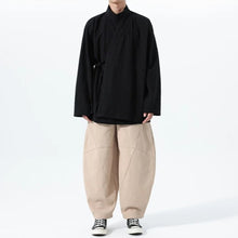 Load image into Gallery viewer, Loose Cotton Cross Front Side Tie Shirt
