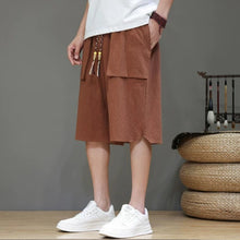 Load image into Gallery viewer, Thin Loose-fitting Straight-leg Casual Shorts
