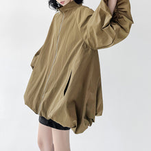 Load image into Gallery viewer, Floral Sleeve Loose Casual Jacket
