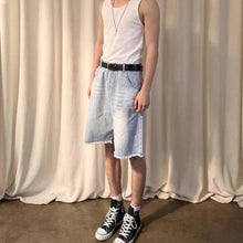 Load image into Gallery viewer, Frayed Denim Shorts
