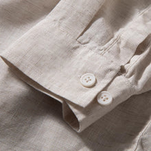 Load image into Gallery viewer, Linen Drape Loose Casual Shirt
