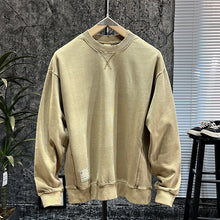 Load image into Gallery viewer, Crew Neck Loose Drop Shoulder Sweatshirt
