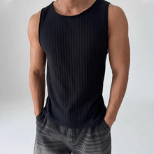 Load image into Gallery viewer, American Stretch Textured Sleeveless T-shirt
