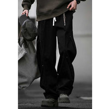 Load image into Gallery viewer, Vintage Double Pleat Wide-leg Drawstring Scimitar Pants
