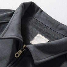 Load image into Gallery viewer, Half-zip Lapel Loose Casual Long-sleeved Sweatshirt
