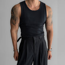 Load image into Gallery viewer, American Vertical Striped Slim Fit Knitted Vest
