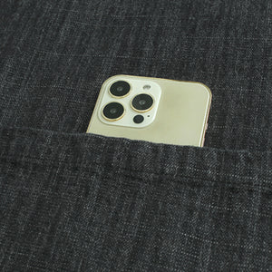 Square Neck Raw Edge Denim Vest Patchwork Jeans Two-Piece Set