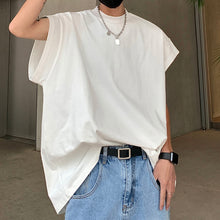 Load image into Gallery viewer, Vintage Loose Padded Sleeveless T-Shirt
