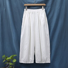 Load image into Gallery viewer, Cotton And Linen Loose Wide-leg Casual Big Bloomers
