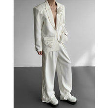 Load image into Gallery viewer, Embroidered 3D Floral Casual Blazer
