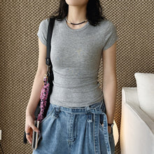 Load image into Gallery viewer, Slim-fit Crew-neck T-shirt
