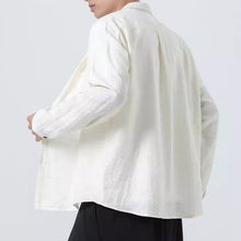 Load image into Gallery viewer, Double-layer Collar Loose Casual Shirt
