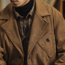 Load image into Gallery viewer, Vintage Solid Color Loose Corduroy Blazer
