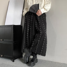 Load image into Gallery viewer, Buttoned Loose Wide-leg Culottes
