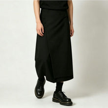 Load image into Gallery viewer, Wide-Leg Loose-Fit Culottes  Skirt-Pants
