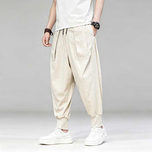 Load image into Gallery viewer, Ice Silk Flowy Loose-fitting Casual Pants

