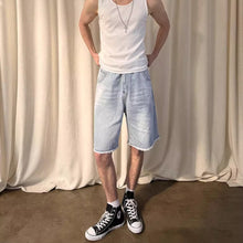 Load image into Gallery viewer, Frayed Denim Shorts
