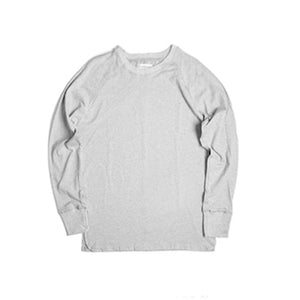 Mid-length Loose Split Hem Bottoming Shirt