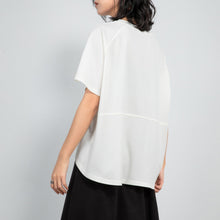 Load image into Gallery viewer, Loose Irregular Pleated Thin T-shirt
