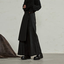 Load image into Gallery viewer, Detachable Samurai Wide Leg Pleated Culottes
