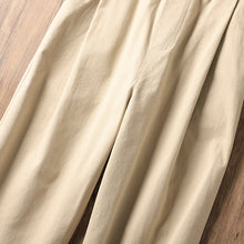 Load image into Gallery viewer, Wide-leg Cotton Loose Japanese Retro Casual Trousers
