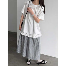 Load image into Gallery viewer, Striped Casual Loose Wide-leg Pants
