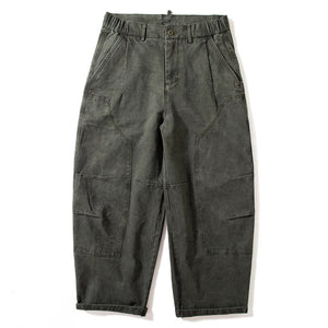 Retro Loose Straight Wide-leg Casual Pants