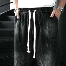 Load image into Gallery viewer, Retro Straight Wide-leg Jeans
