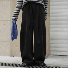 Load image into Gallery viewer, Casual Curved Elastic Waist Loose Wide-leg Pants
