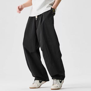 Loose Retro Casual Straight Pants