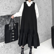 Load image into Gallery viewer, Pleated Long Sleeveless Dress
