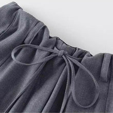 Load image into Gallery viewer, Casual Draped Floor-length Curved Trousers
