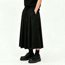 Load image into Gallery viewer, Japanese High-Waisted Pleated Casual Culottes
