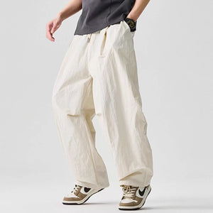 Loose Retro Casual Straight Pants