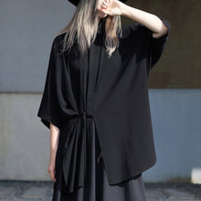 Load image into Gallery viewer, New Chinese Style Lace Short-sleeved Shirt
