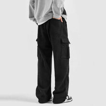 Load image into Gallery viewer, Warm Corduroy Straight-leg Trousers
