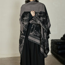 Load image into Gallery viewer, Warm Double-layer Knitted Shawl
