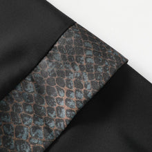 Load image into Gallery viewer, Snake Print Jacquard Retro Cardigan
