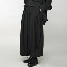 Load image into Gallery viewer, Japanese Style Wide-leg Casual Nine-point Pants
