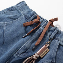 Load image into Gallery viewer, Machete Denim Loose Casual Trousers
