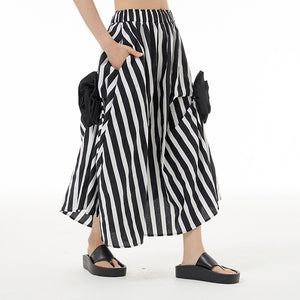 Three-dimensional Irregular Flower Bud Skirt