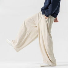 Load image into Gallery viewer, Retro Linen Wide-leg Lantern Pants
