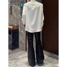 Load image into Gallery viewer, Heavy Metal Chain Beaded Diamond Bootcut Pants
