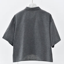 Load image into Gallery viewer, Women's Floral-patterned Curved Hem Shirt

