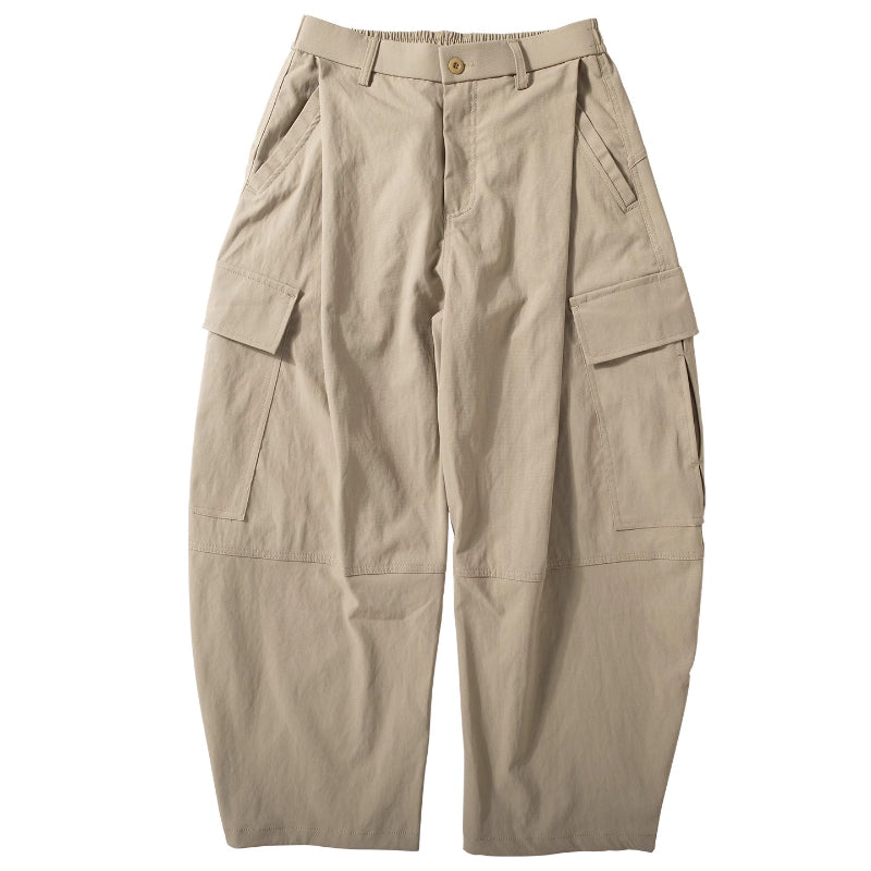 Loose Wide-leg Scimitar Pants